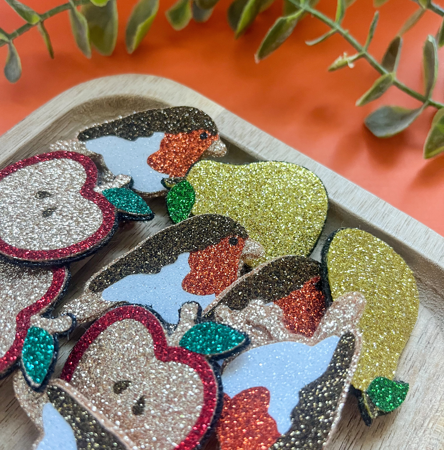 Broche pailletée "GEORGE"