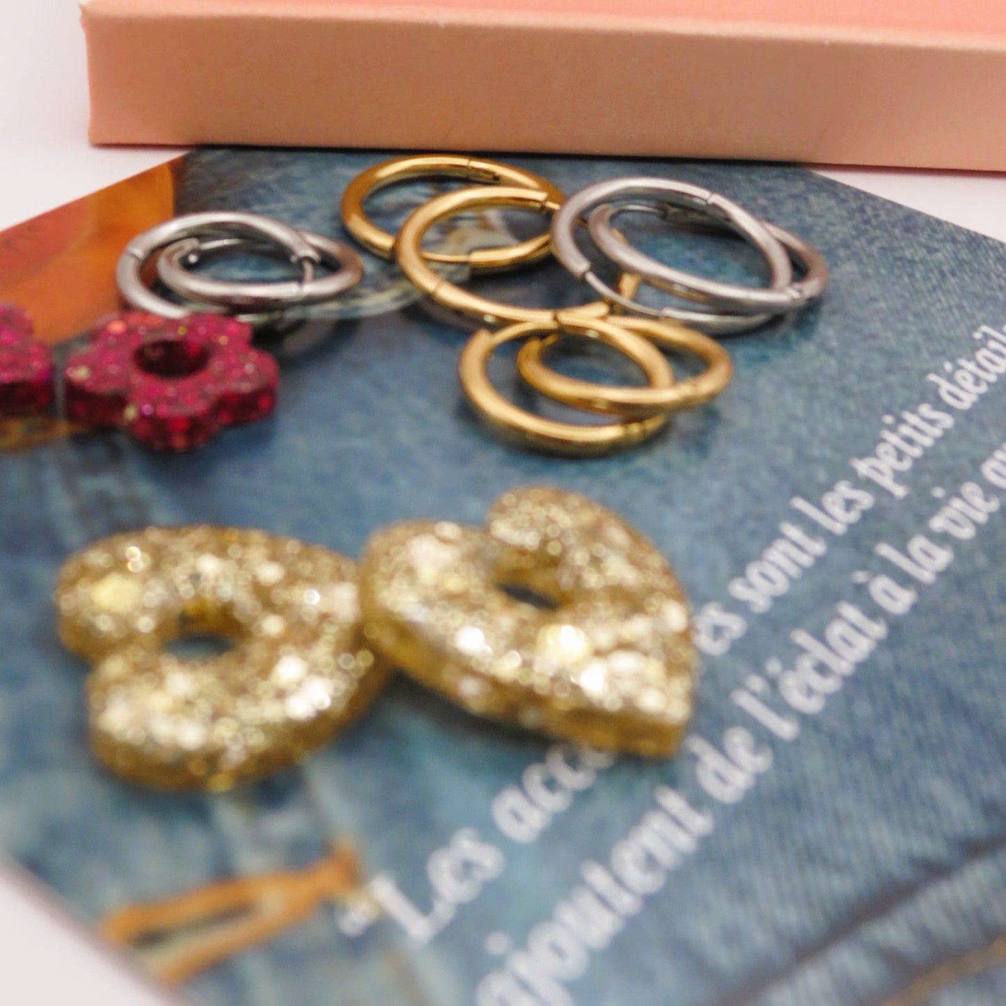Créoles "Composez vos bijoux" - Argent