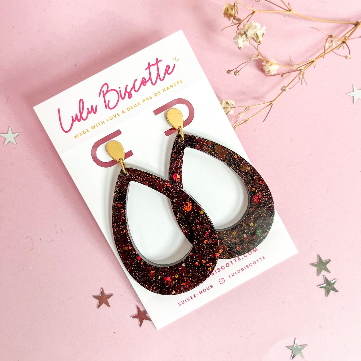 Boucles d'oreilles MIRA - Bourgogne