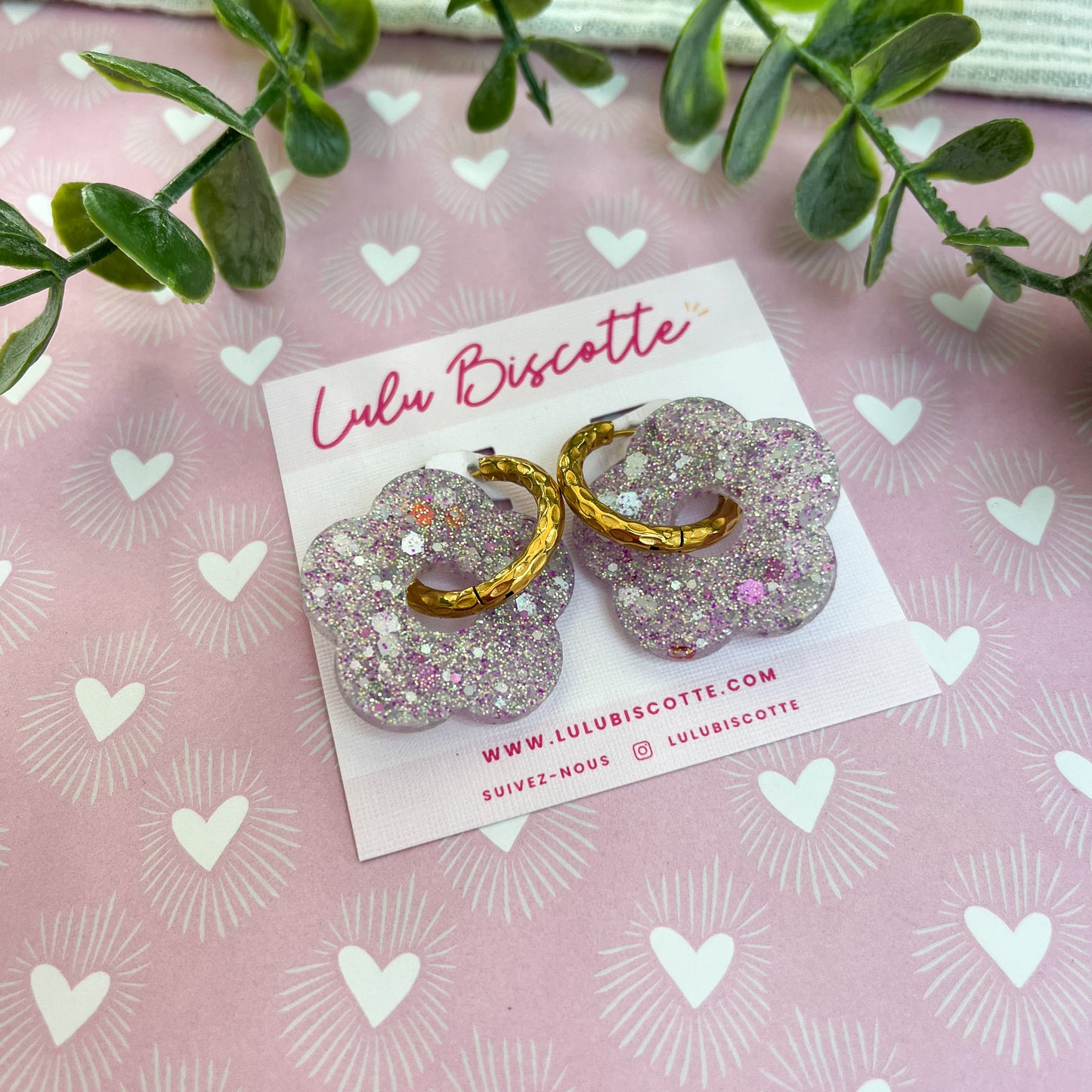 Créoles Maxi CHLOE - Parme