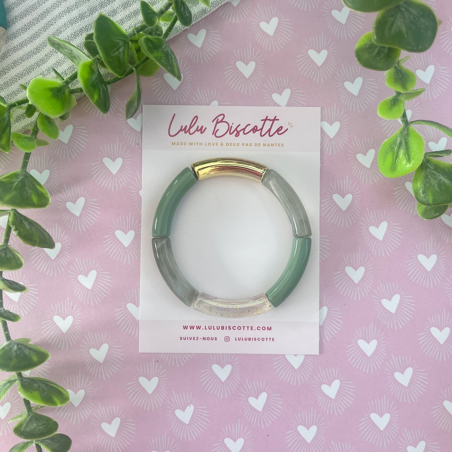 Bracelet JEANNE - Mix Vert