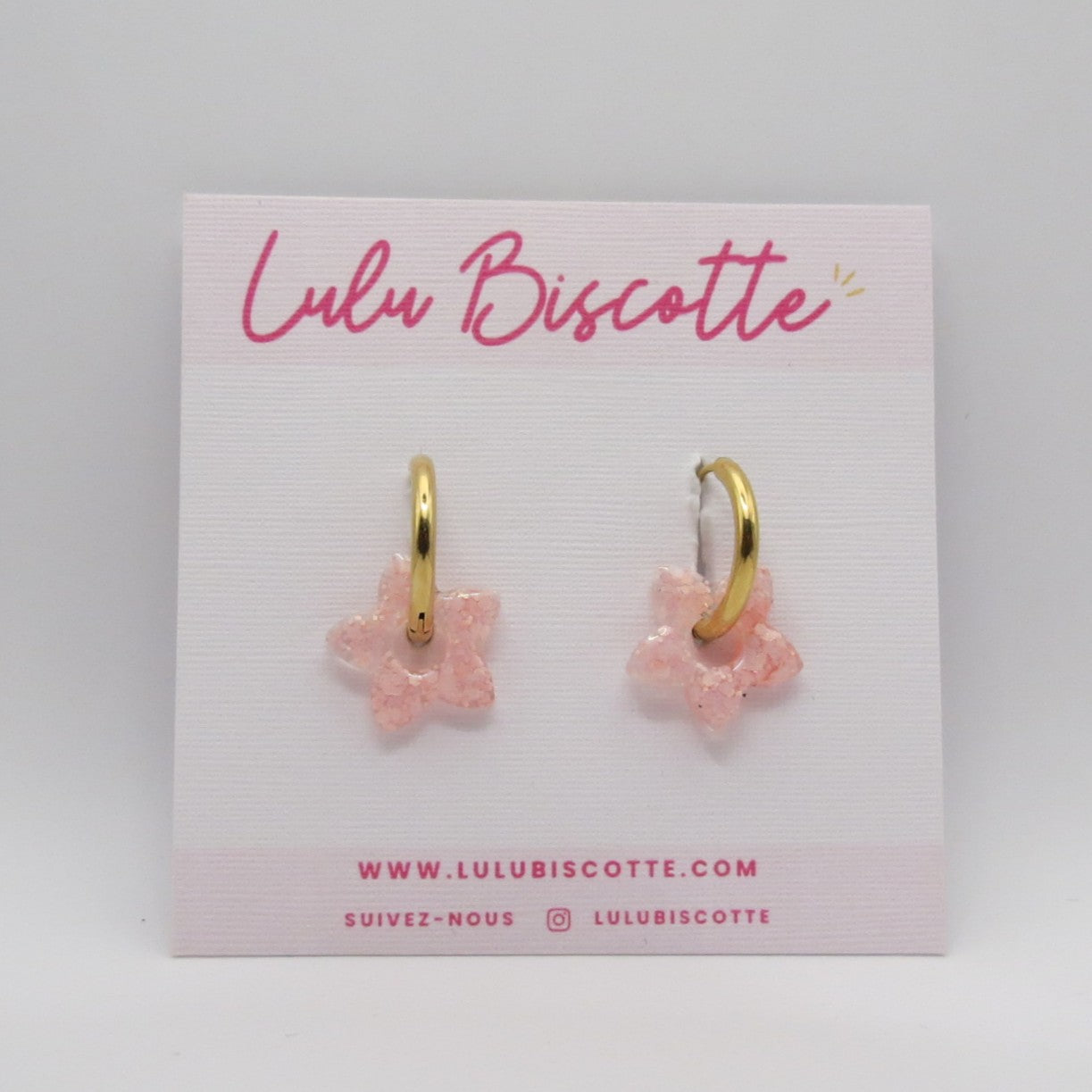 Créoles Mini TYA - Bubblegum