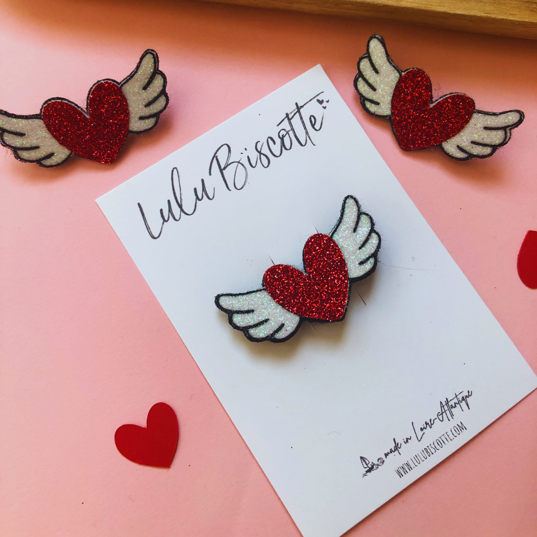 Broche pailletée "MAELLE"