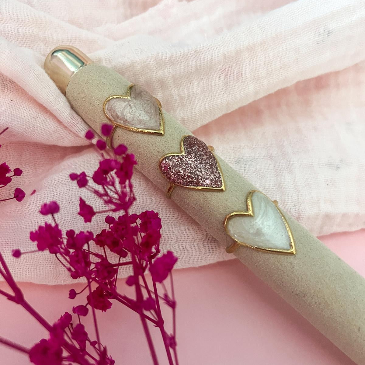 Bague Coeur réglable