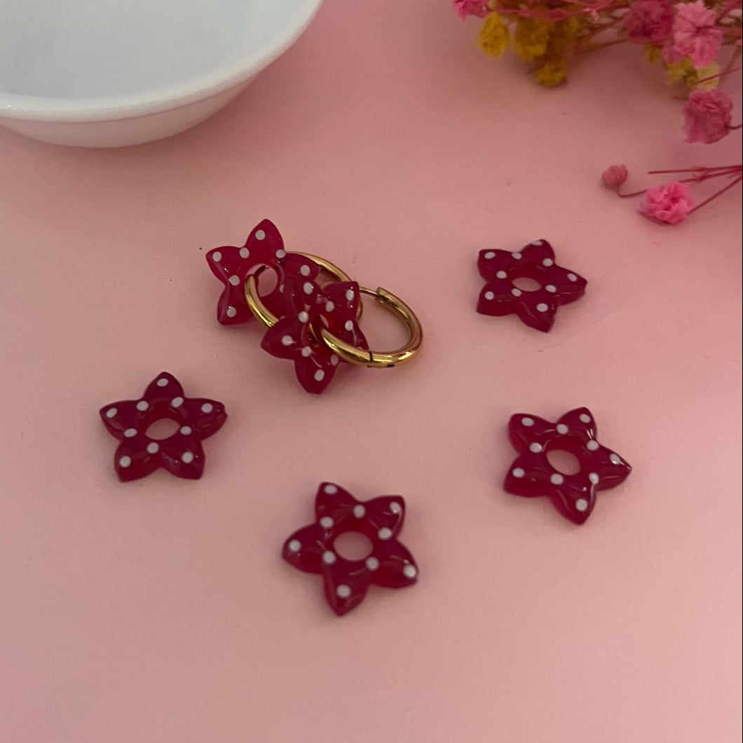 Pampilles mini TYA - Cerise/Pois Blanc