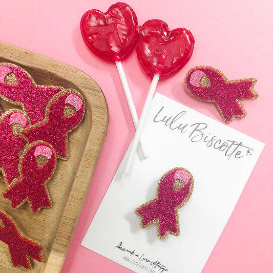Broche pailletée "AUDREY"