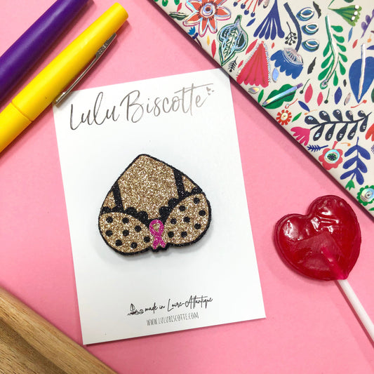 Broche pailletée "ISA"