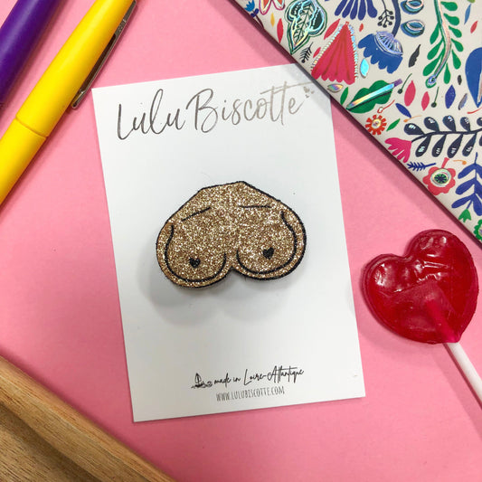 Broche pailletée "NINON"
