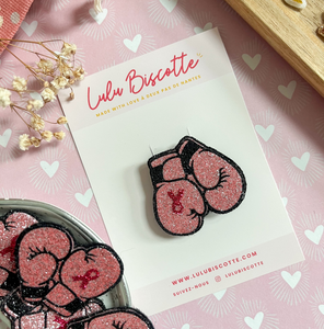 Broche pailletée "CARINE"