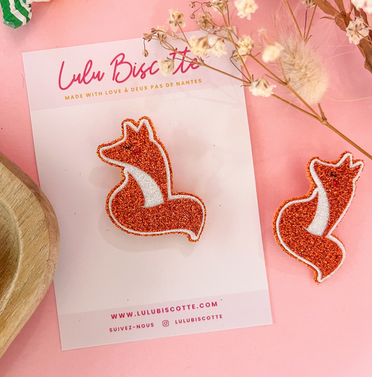 Broche pailletée "ROX"