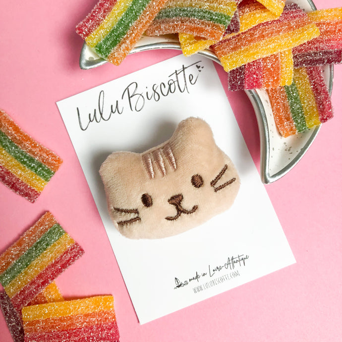 Broche pailletée 