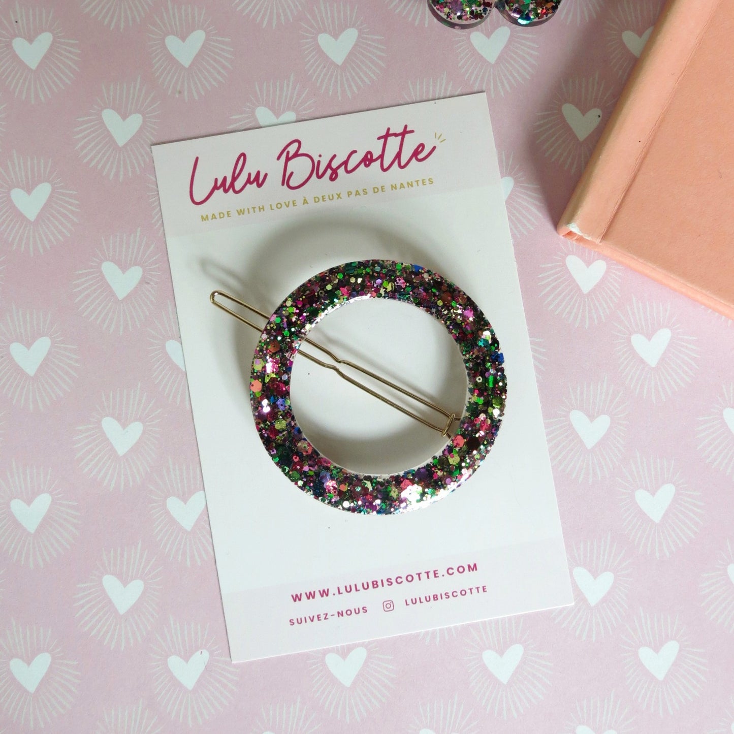 Barrette ronde ALMA - Bergen