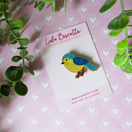 Broche pailletée "SOLANGE"