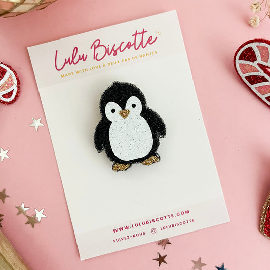 Broche pailletée "MUMBLE"