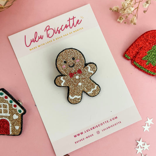 Broche pailletée "GINGER"