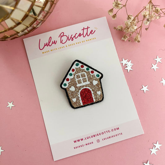 Broche pailletée "GRETEL"
