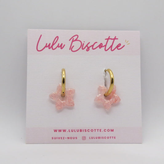 Créoles Mini TYA - Bubblegum