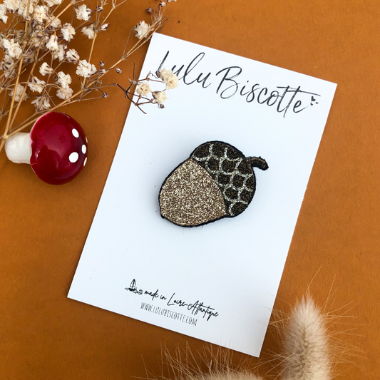 Broche pailletée "ARMEL"