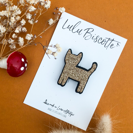 Broche pailletée "CATH"