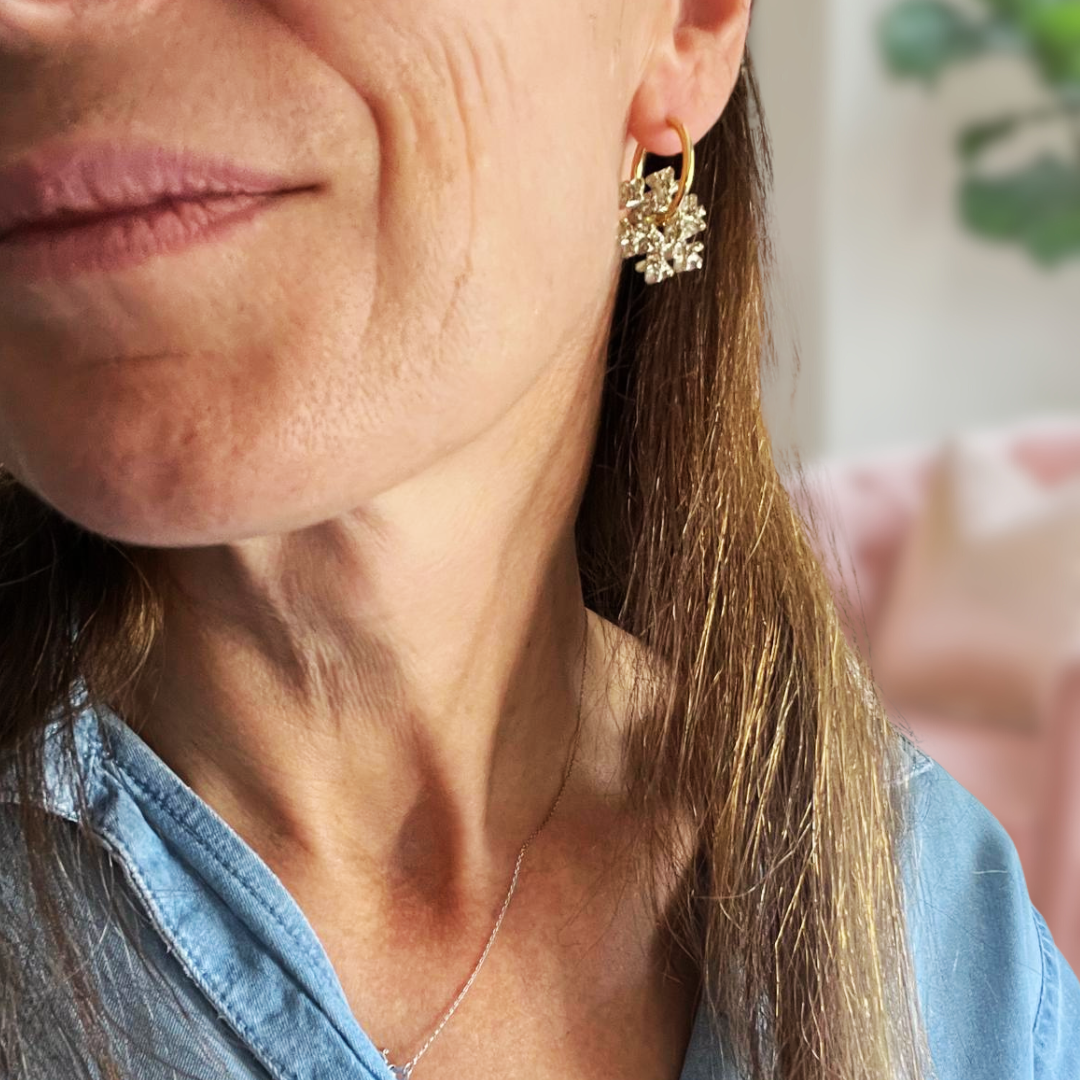 Créoles Flocon "NEVA" - Berry