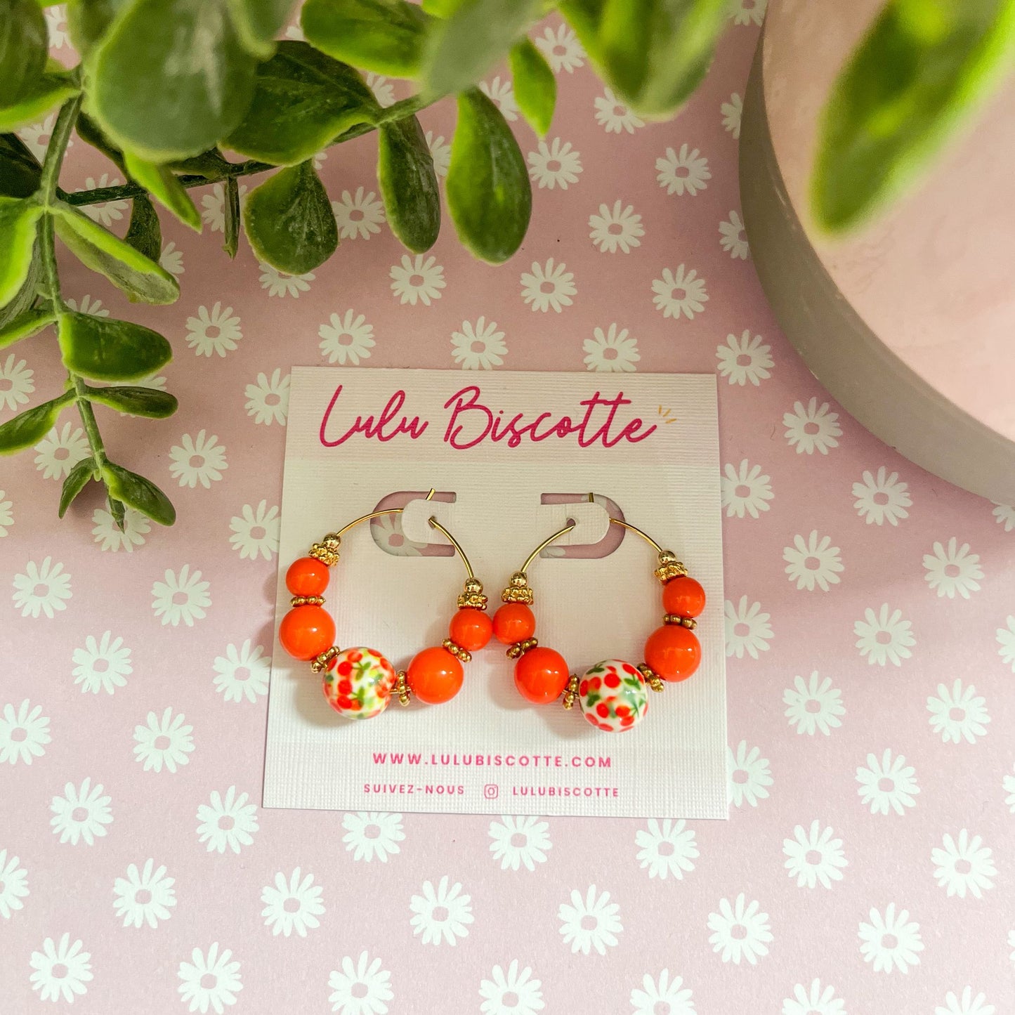 Créoles AVA - Orange
