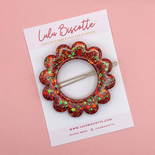 Barrette fleur ALICE - Diabolo