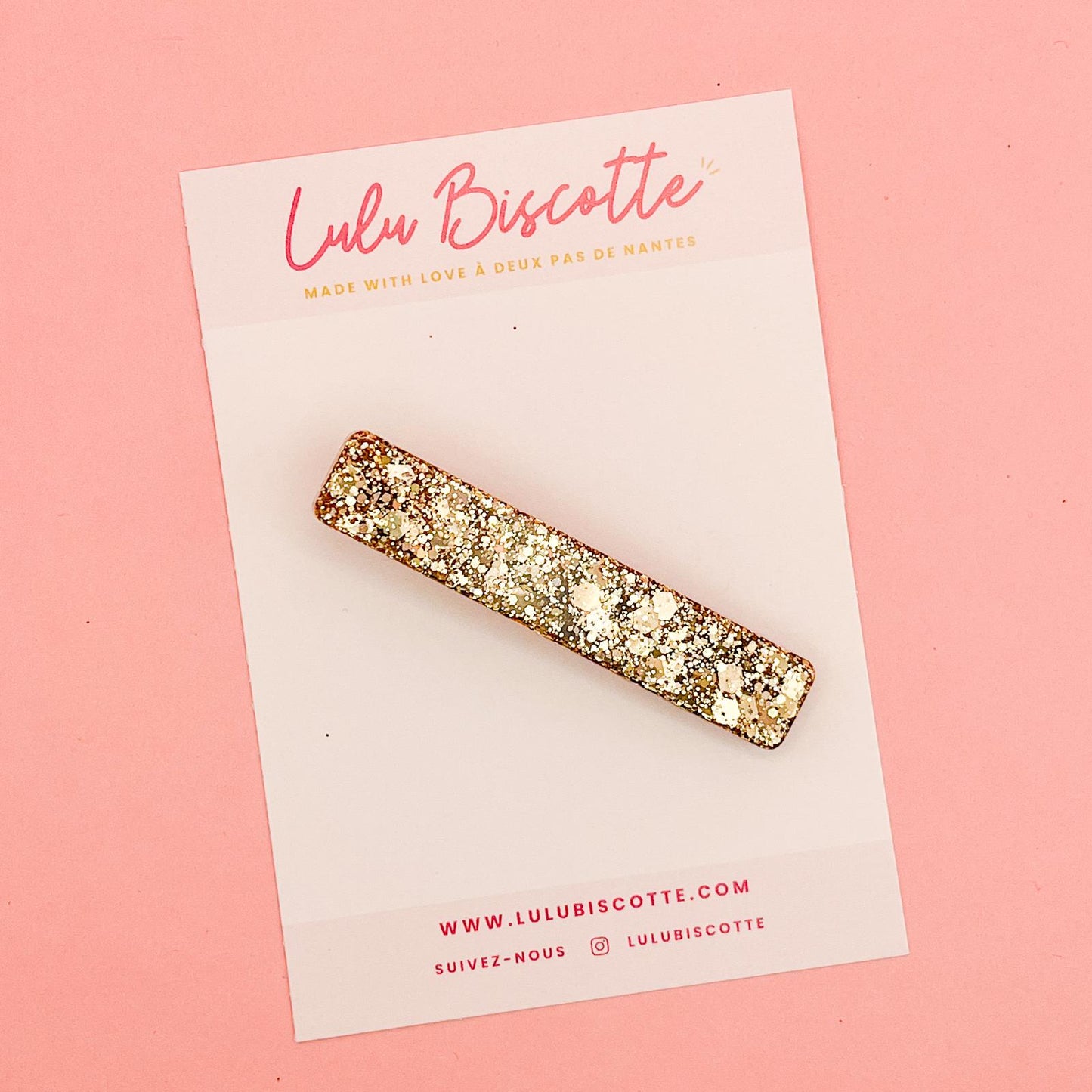 Barrette BETTY - Champagne
