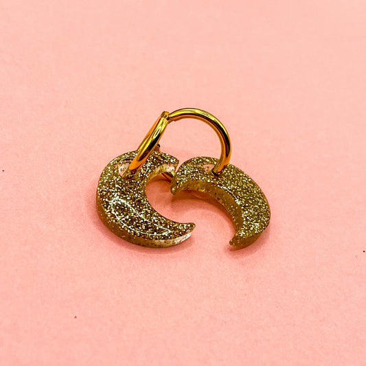 Créoles Lune "SELENE" - Doré