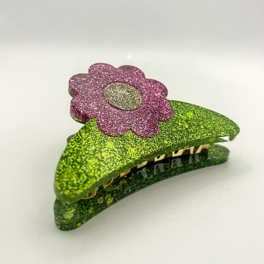 Pince à cheveux - Fleur