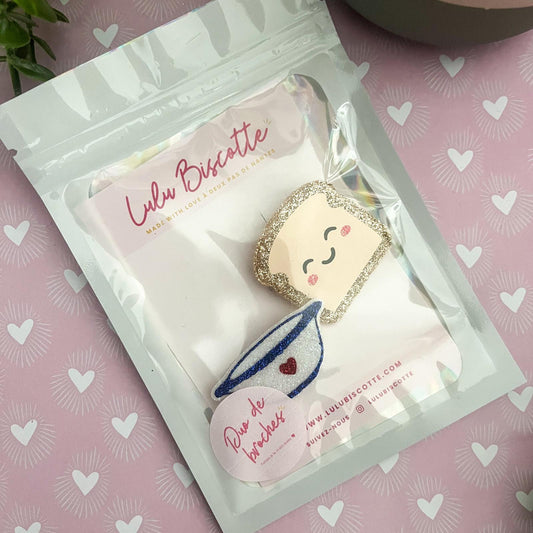 Duo de Broches Bol/Brioche