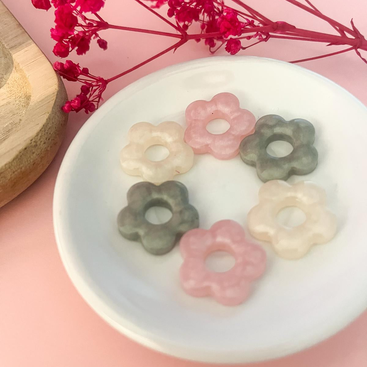 Pampilles CHLOE nacrées