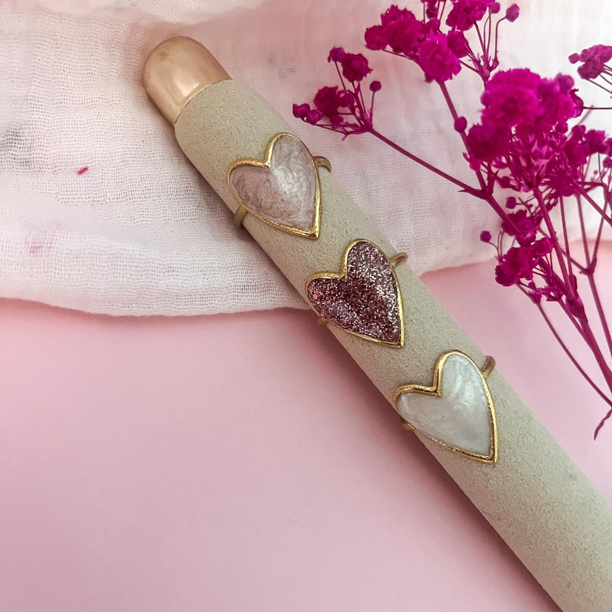 Bague Coeur réglable