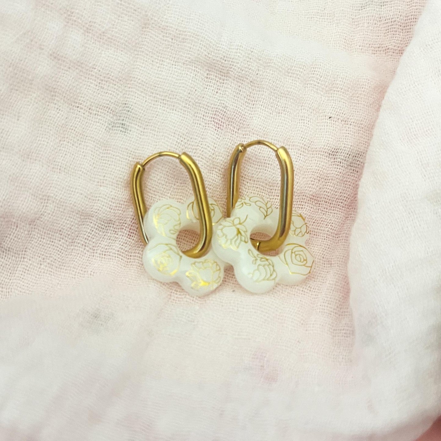 Pampilles CHLOE Wedding - Blanc/Doré