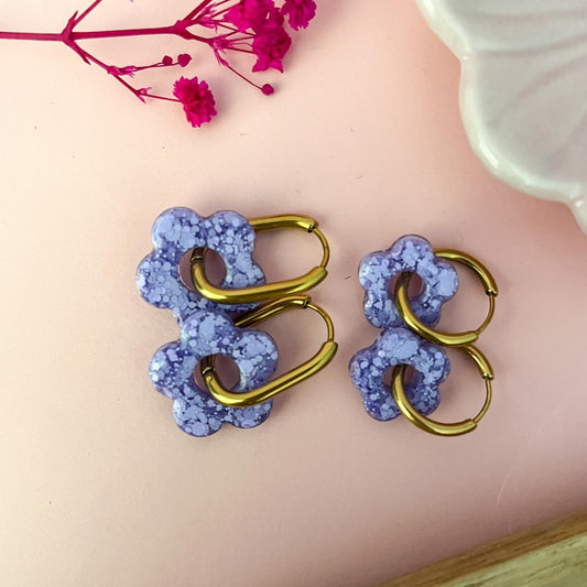 Pampilles CHLOE Confettis - Parme