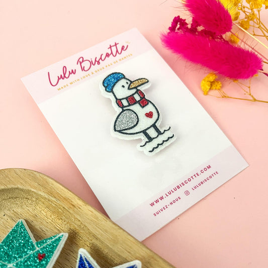 Broche pailletée "ODETTE"