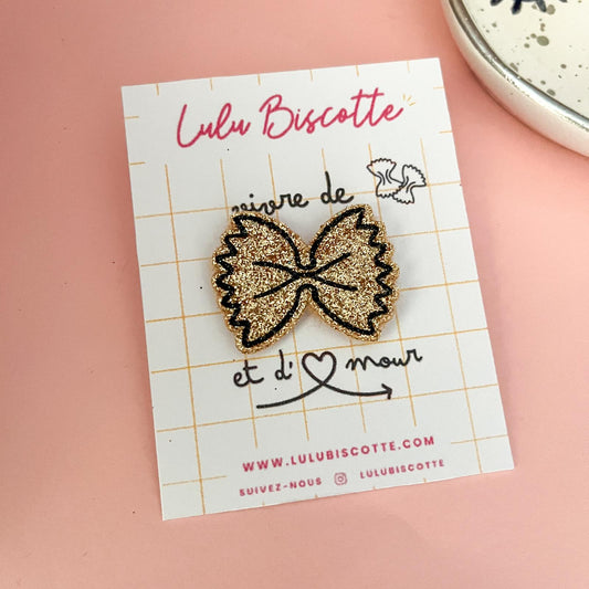 Pin's pailleté FARFALLE