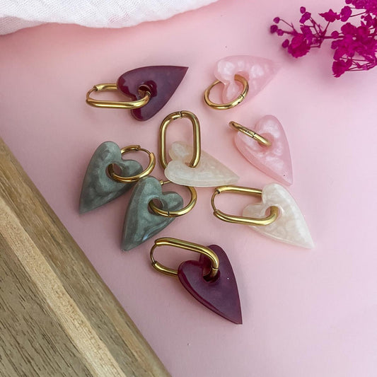 Pampilles AGAPE Nacrées